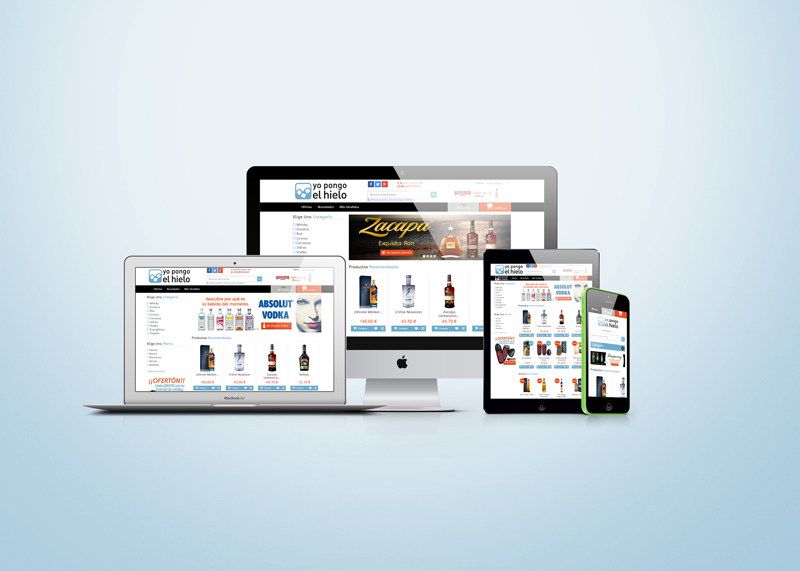yopongoelhielo.com, la tienda online de bebidas y licores